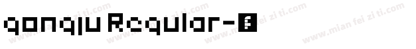 gongju Regular字体转换